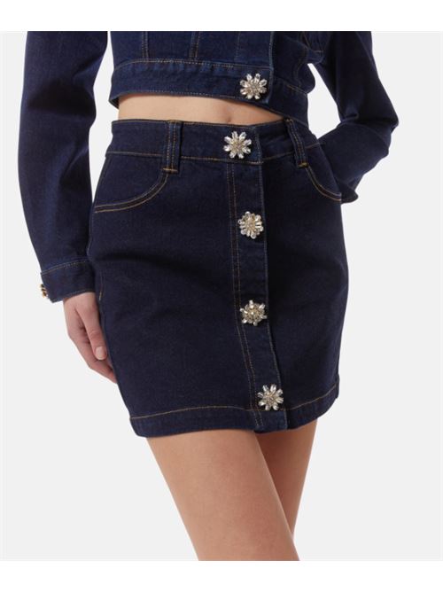 miniskirt denim laca SILVIAN HEACH | GPP25217MGBLUE  DK